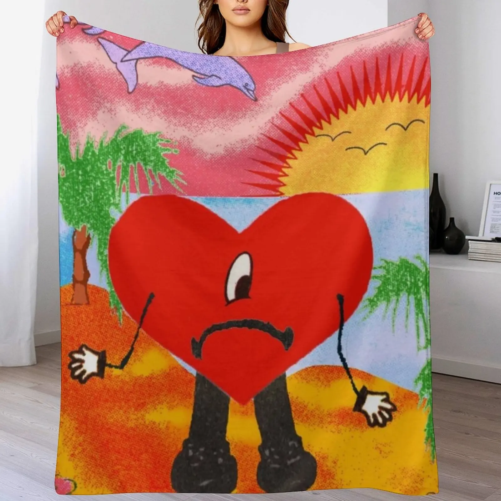 

Un Verano Sin Ti Album Throw Blanket Soft Cozy Blanket for Pet Kids Adults