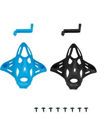 2pcs ฝาครอบ Canopy สําหรับ Kingkong/LDARC TINY 6XS 7XS XS RC Drone Quadcopter แปรง Tiny Whoop RC Drone EMAX Iflight HQPROP