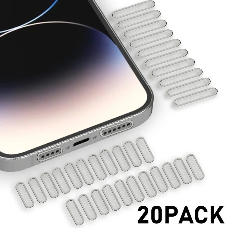 Universal Mobile Phone Speaker Dust Mesh Sticker Type C Micro USB Phone Port Protector Dust Plug for iPhone Samsung Huawei Mi