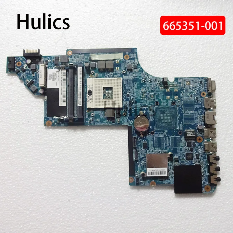 

Hulics Used 665351-001 For HP DV6 DV6-6000 DV6-6B DV6-6C Motherboard With Intel Hm65 665351