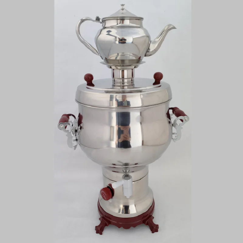 Electric Samovar Turkish Tea Maker 8L Electric Kettle Russian Samovar for Hotel