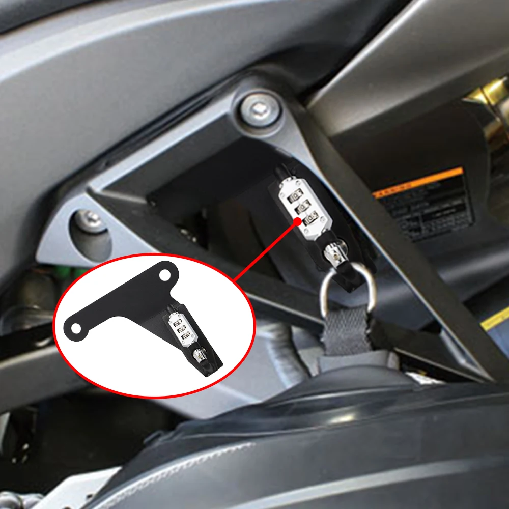 Motorcycle Helmet Lock PIN Code Bloqueo De Casco For Kawasaki Ninja ZX-10R 2016 2017 Ninja ZX10R ZX 10R