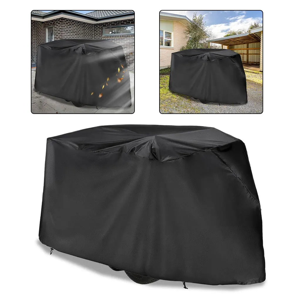 All-Weather Mixer Cover Concrete Mixer Cover Long-Lasting Durability Robust Weather Protection Secure Buckle Fit