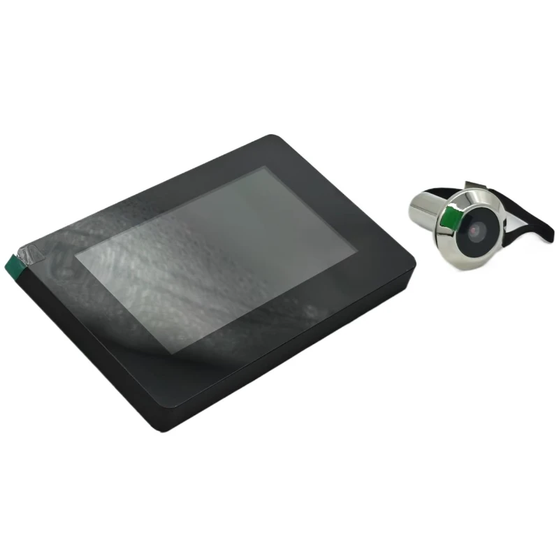 

4.3 Inch Peephole Doorbell 720P Visual Door Monitor Security Doorbell 145° Wide Angle Camera Doorbell for Home Apartment Cat Eye