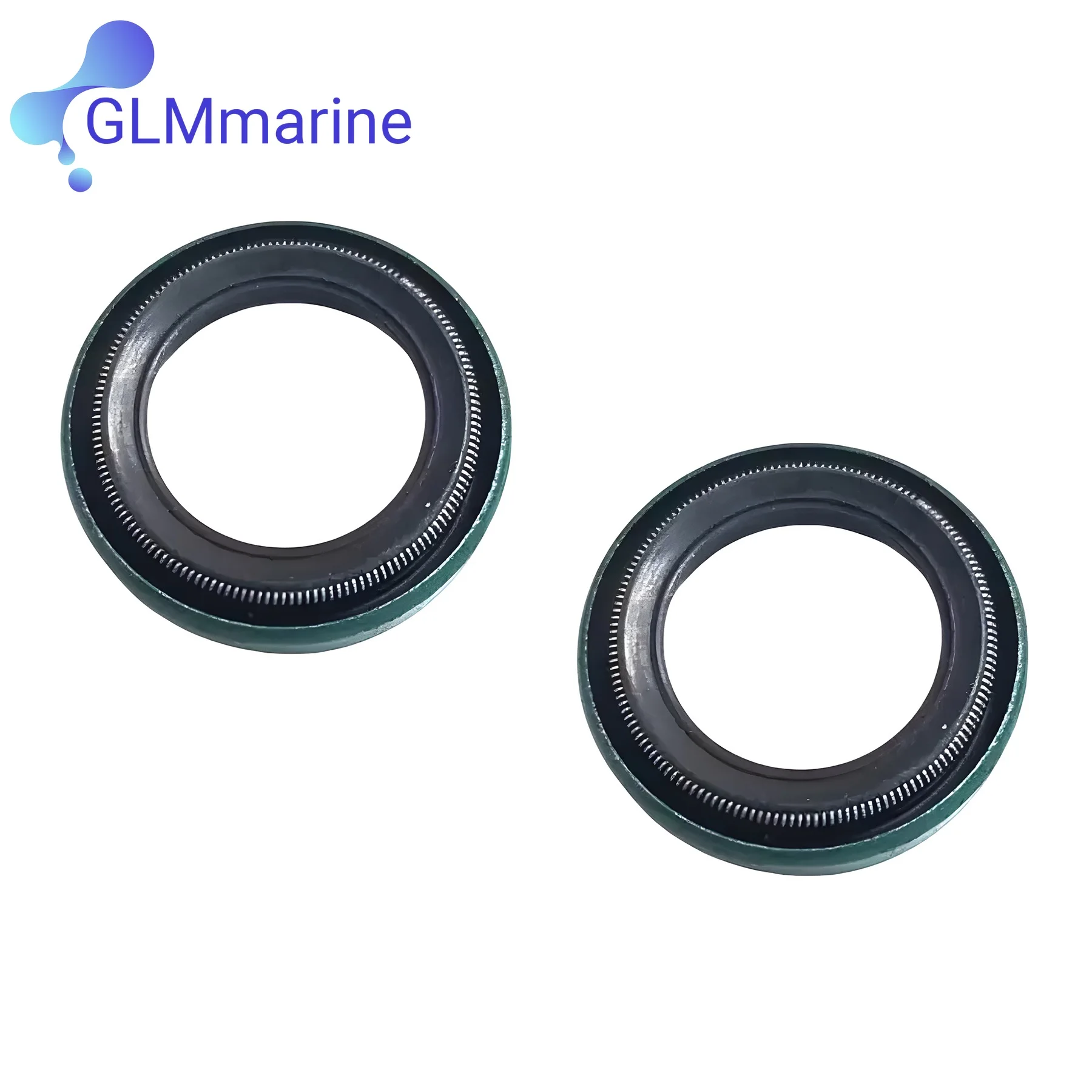 2Pcs Oil Seal 0332205 for Johnson Evinrude Outboard 40HP 50HP 55HP 60HP 65HP 2006-2012 Engine 777942 Replacement 86460 18-2064