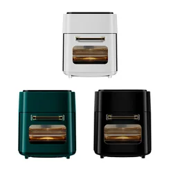 Friteuse à Air électrique numérique, 360 W, 15l, 1400 °, avec écran tactile Led, pour cuisson saine, sans huile, Fruits secs