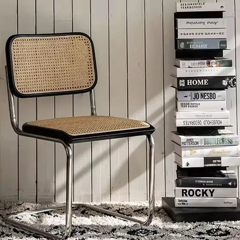 

Dining Chair Kitchen Rattan Nordic Office Chair Cesca Wooden Salon Design Dining Chair Modern Luxury Cadeira Makeup Stool