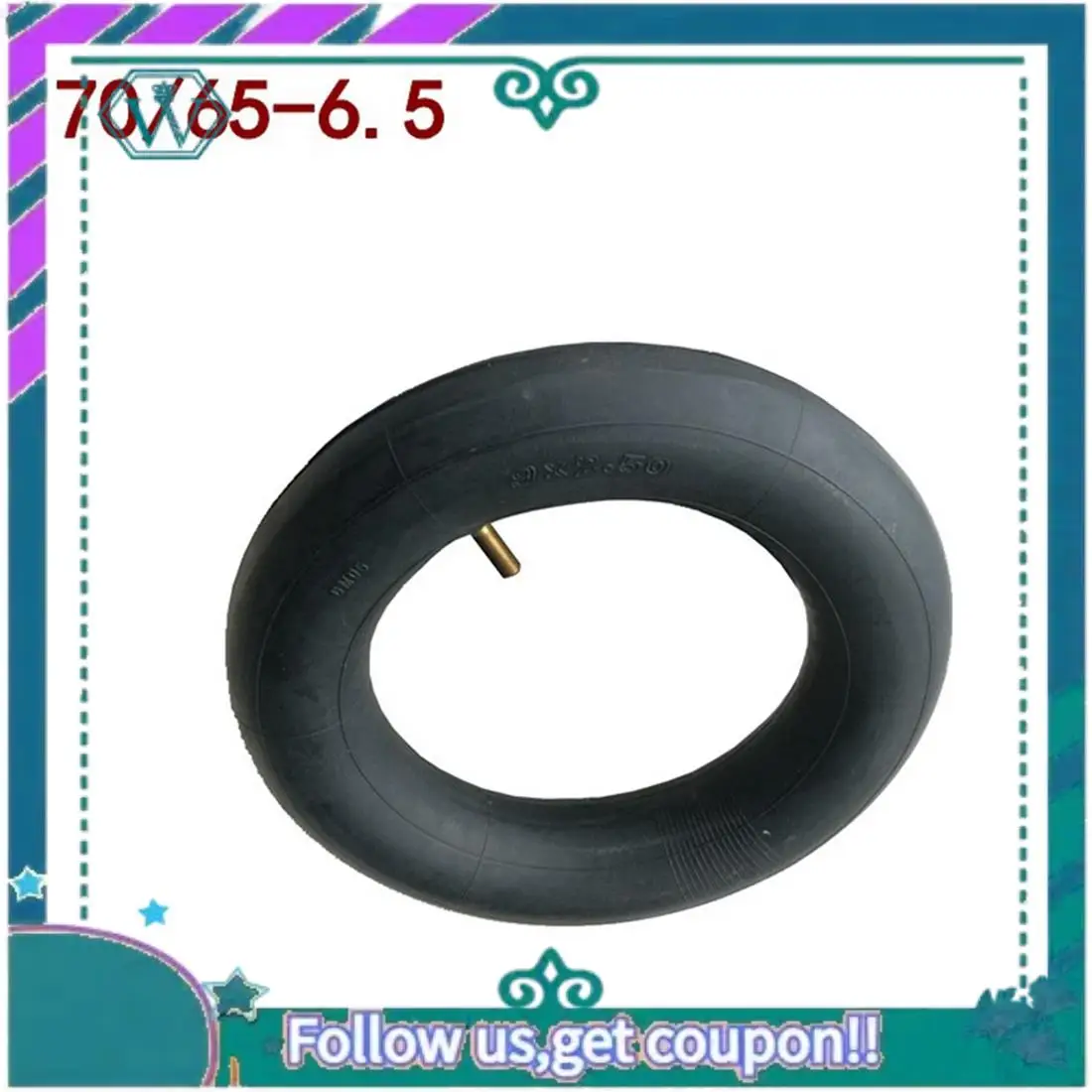 

AA92-70/65-6.5 Thicken Inner Tube Tire For Xiaomi Ninebot Electric Scooter Accessories Black