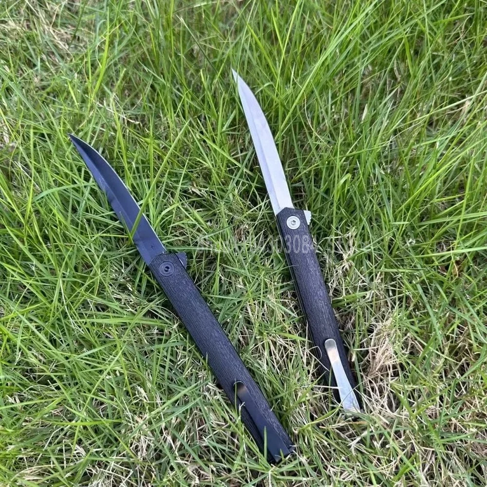 Bestseller CR CEO 7097 سكين للفرد مع 8Cr13Mov شفرة ألياف النايلون مقبض المحمولة في الهواء الطلق التخييم سكينة فاكهة هدية للرجال #2