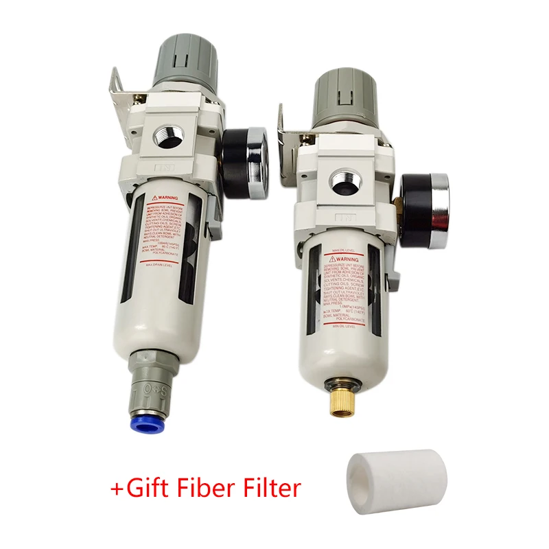 High Quality AW3000-03 Air Oil-Water Separator Filter G3/8\'\' Air Pressure Regulator Controller Pneumatic Compressor Filter