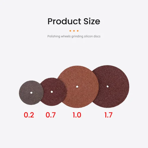 Imagen 2 del producto Discos de silicona para Pulido Dental, Material de pulido de arena de resina, discos de corte, herramientas de laboratorio Dental