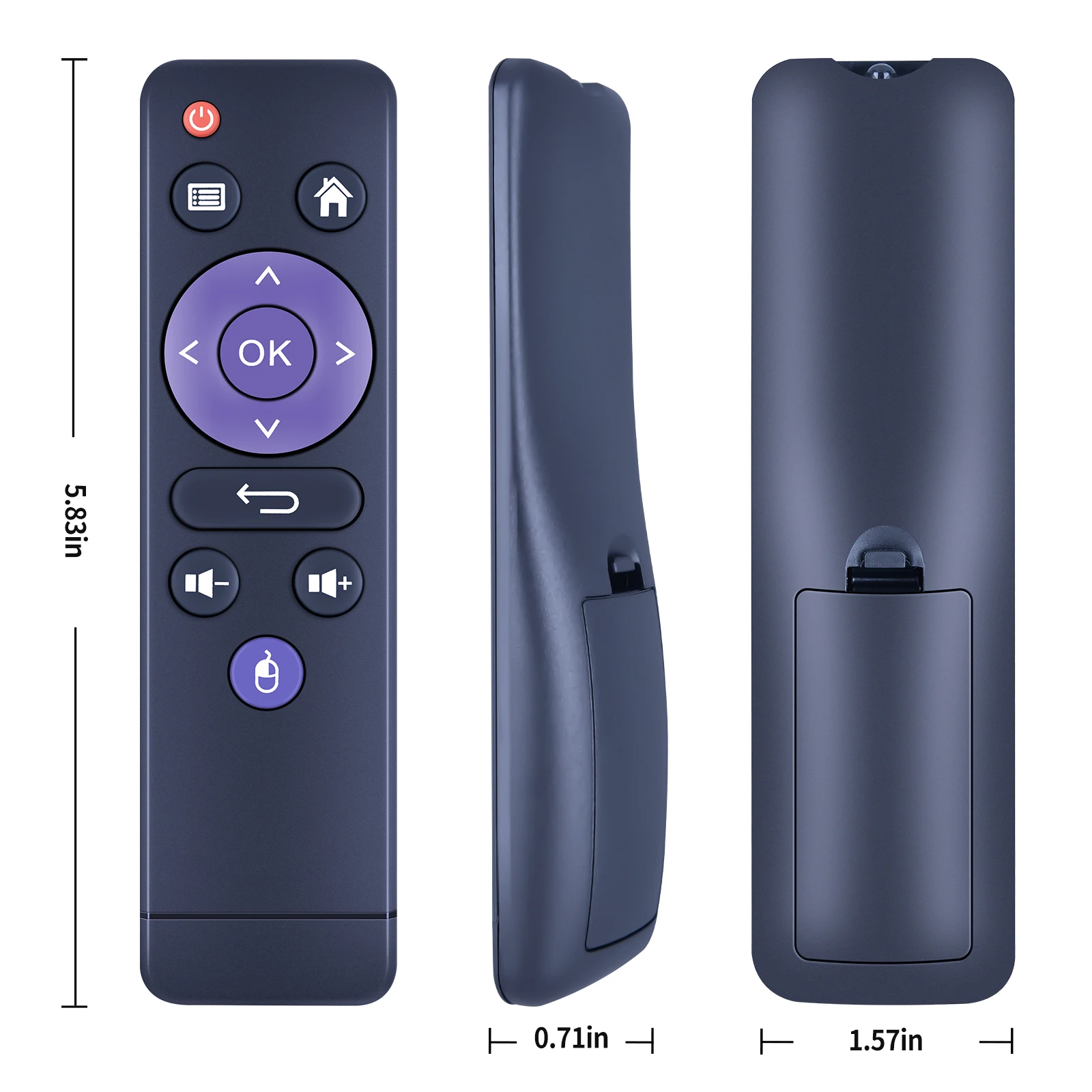 Remote Control Pengganti Untuk H96 Mini Max X2 X3 Max+ Max Plus Android TV box