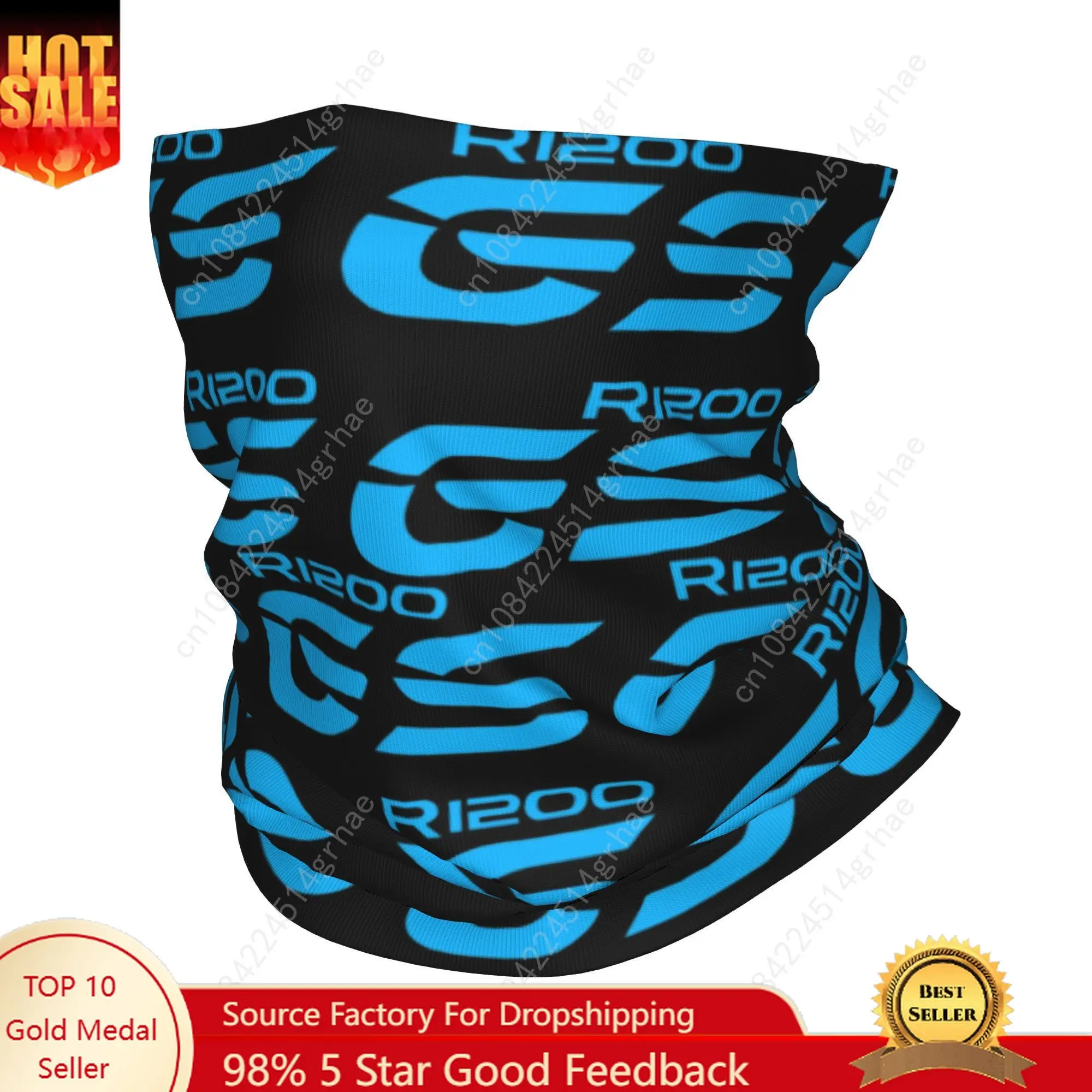 

Custom Motorcycle GS Racing Bandana Neck Gaiter for Ski Hunting Women Men Wrap Scarf Moto Headband Warmer