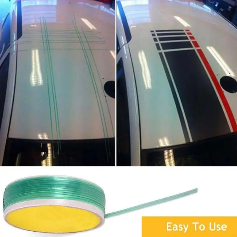 

Heat Resistant Flexible And Strong Car Exterior Decorative Tape Film With High Adhesion For Smooth Curves Unique Designs D7YA