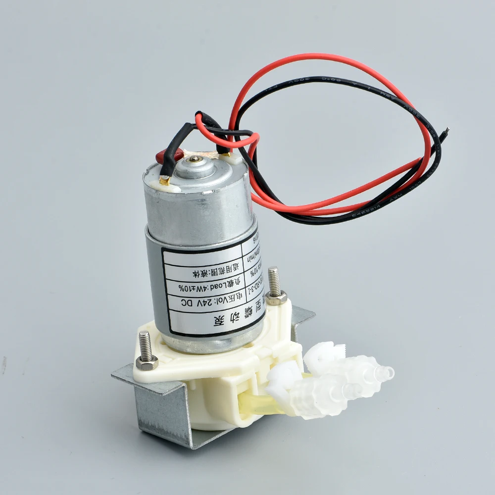 

JYY(B)-RD-3-I Ink Pump Small Liquid Ink Pump for 24V DC Small Motor 50-60ml/min For Epson Roland Mimaki Ect Printer