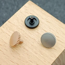 9.5*2.2*6.7mm screw case Replacement High quality watch crown Fit ST2555/2557 Movement Watch Parts Replacement accessories