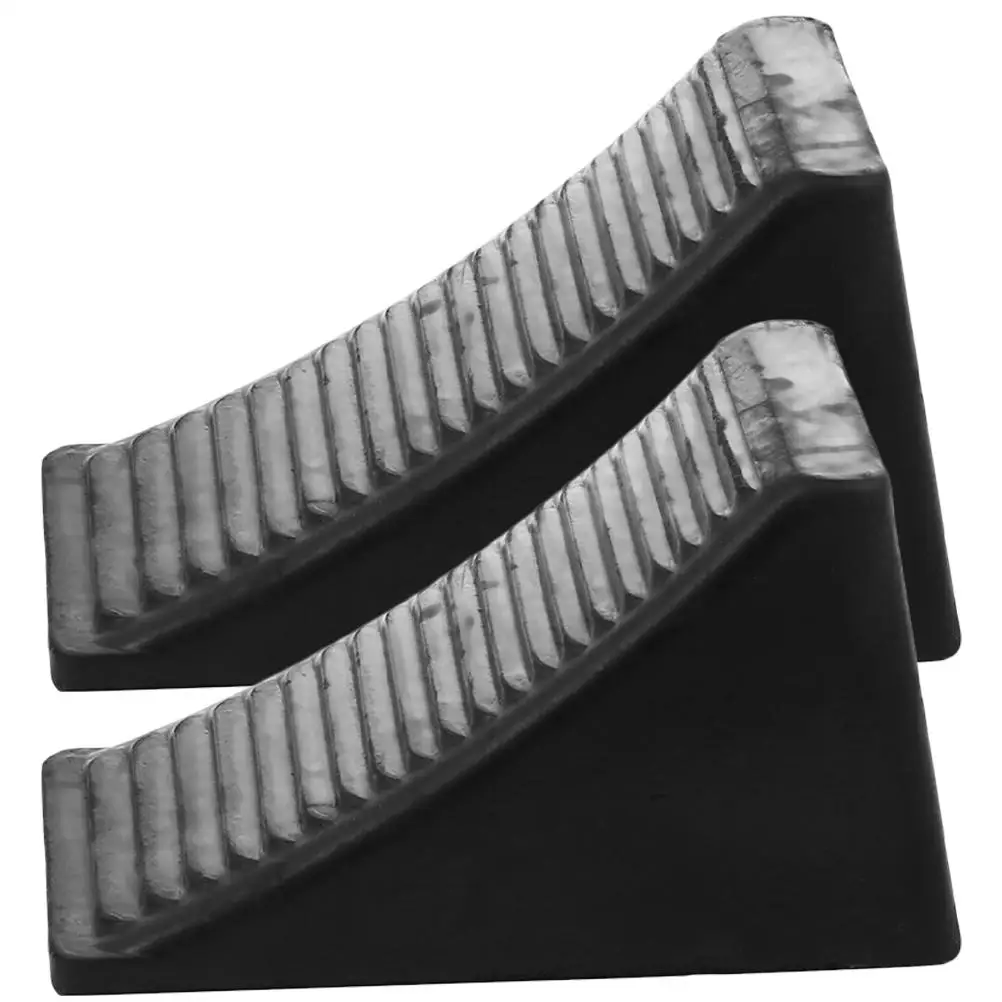 

2Pcs Wheel Portable Rubber Stabilizer for Rv Wheel Chocks For Travel Trailers Trailer Truck RV 10x10x16cm Non Slip Car