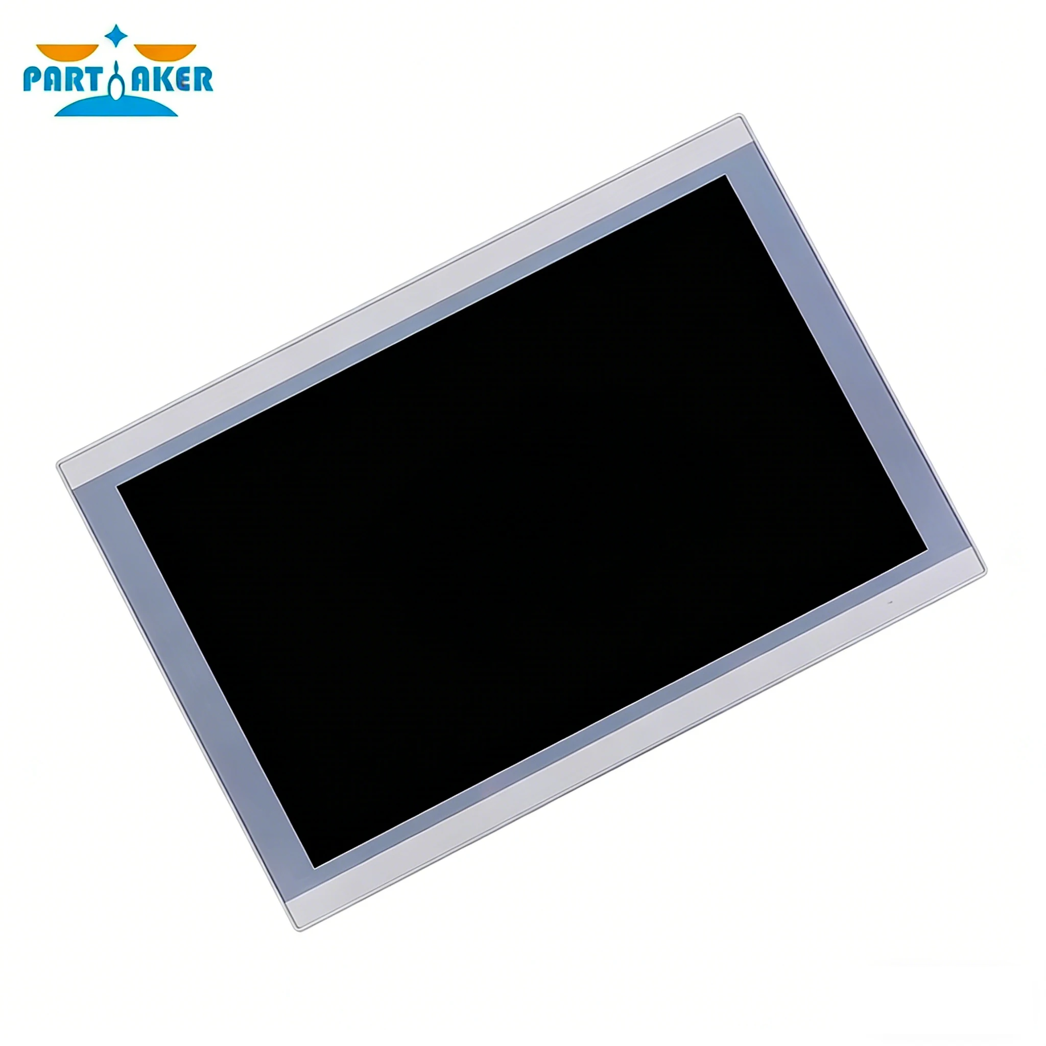 PC Industrial Resistente Partaker de 19 Polegadas com Tela Sensível ao Toque Capacitiva Projetada, Processador Intel J1900 J6412 Core 3-11ª Geração I7 I5 I3