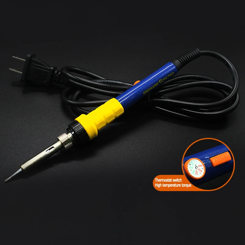 Meccanico HK-762 saldatore elettrico 60W tipo di riscaldamento interno penna per saldatura antistatica strumento di saldatura per riparazione elettronica