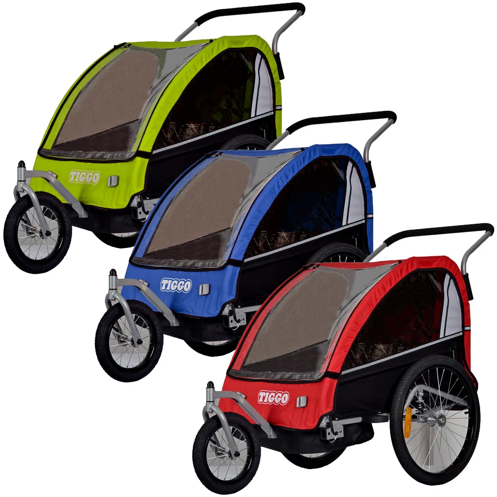 Bike Trailer Stroller Kid Carrier Cargo Bike