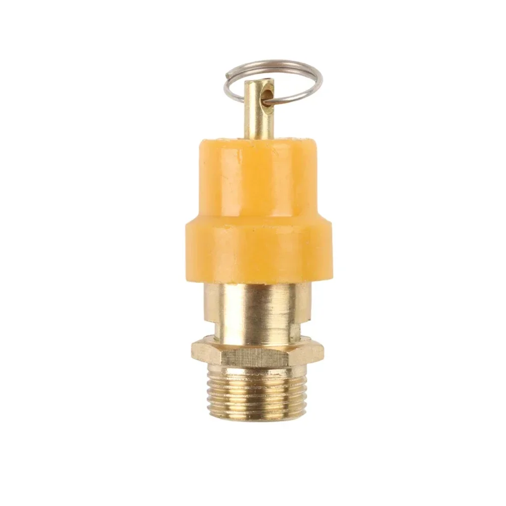 Pressure Relief Valve Air Compressor Valve Compact Design For Installation Compatible With 3 8 And 1 2 Fittings