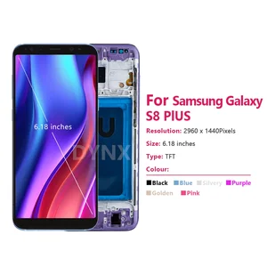 TFT LCD LCD -Anzeige -Touch Panel mit Frame, 100% getesteter Rahmenbildschirm, angepasst für Samsung Galaxy S8 Plus, S8 +, G955, G955F, G955FD, G955F 12 Hauptverkaufsbildschirm S8 G955FD - №2