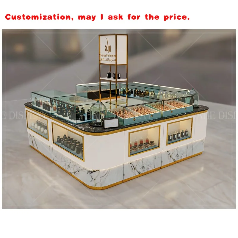 

на заказ. Роскошный дизайн киоска для духов, настраиваемый аромат, мебель, украшение для магазина, подставки для киоска, торговый центр, духи Sal