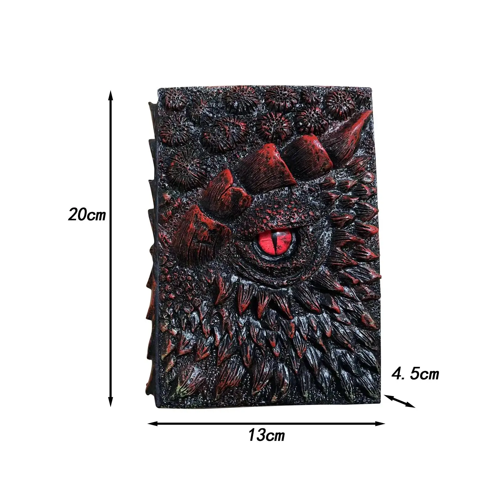 3D Dragon Eye Embossed Journal Retro Diary Collection Crafts Writing Daily Notepad Sketchbook Dragon Lovers Gift Travel Notepad