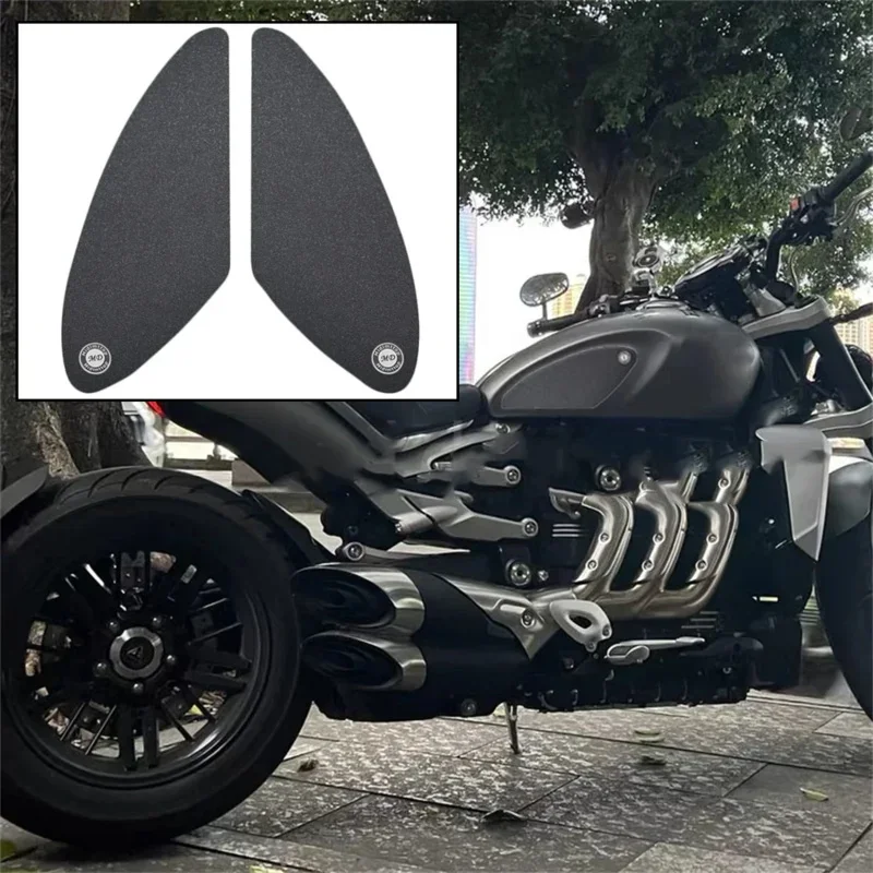 Side Fuel Tank Pad Protector Adesivos, Joelho Grip Traction Pad, Acessórios Da Motocicleta, Foguete 3, GT, R, TFC, Rocket3