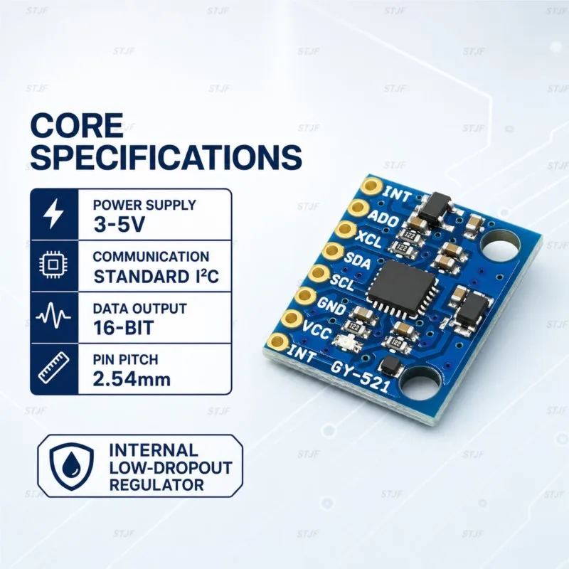 1PCS/LOT GY-521 MPU-6050 MPU6050 Module 3 Axis analog gyro sensors+ 3 Axis Accelerometer Module MPU6500 6Axis GY-6500