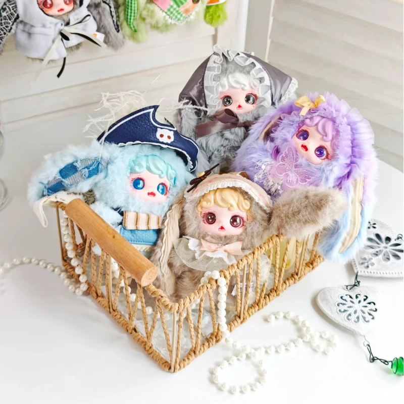 

Mioco Bunny Dreamhouse Series Blind Box Cute Doll Trendy Toy Surprise Box Keychian Birthday Gift Home Decoration Collectible Gk