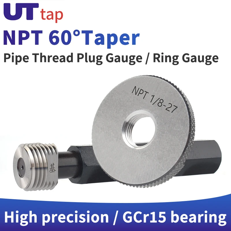 

Инструмент для измерения конической резьбы NPT (1 шт./компл.): NPT 1/16~3/4, NPT 1''~1''1/4, 1''1/2, NPT 2''~2''1/2, NPT 3''~3''1/2