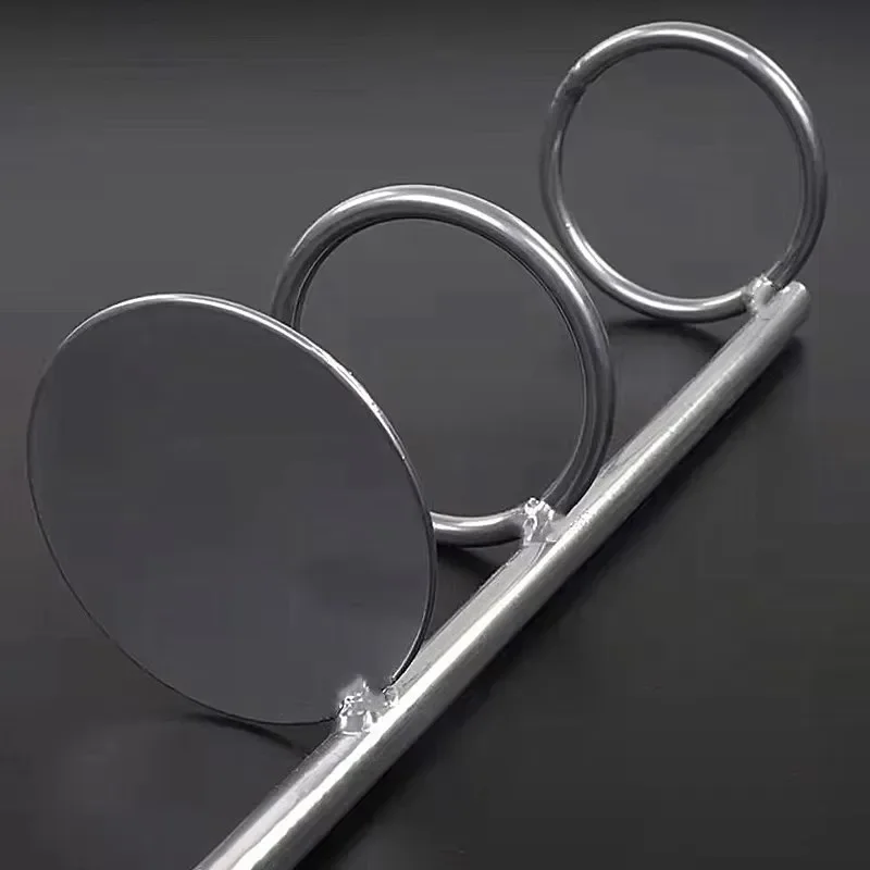 30/40cm Double anneaux fourche unique porte-canne à pêche banque support de canne à pêche au sol outils de pêche pour lextérieur image 4
