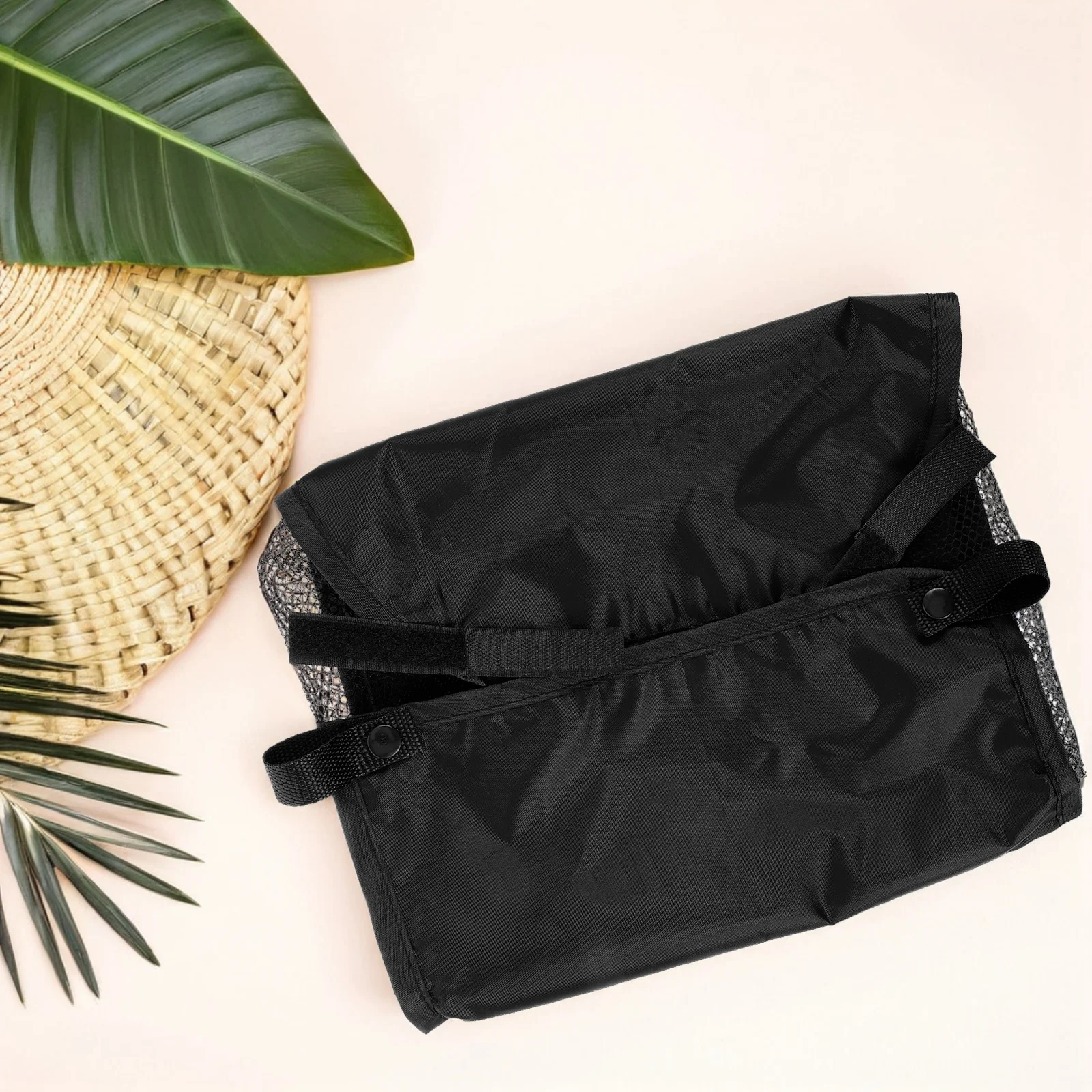 

3pcs Stroller Storage Bag Umbrella Pram Organizer Oxford Stroller Bottom Basket Cloth Basket Infant Pushchair Bottom Storage