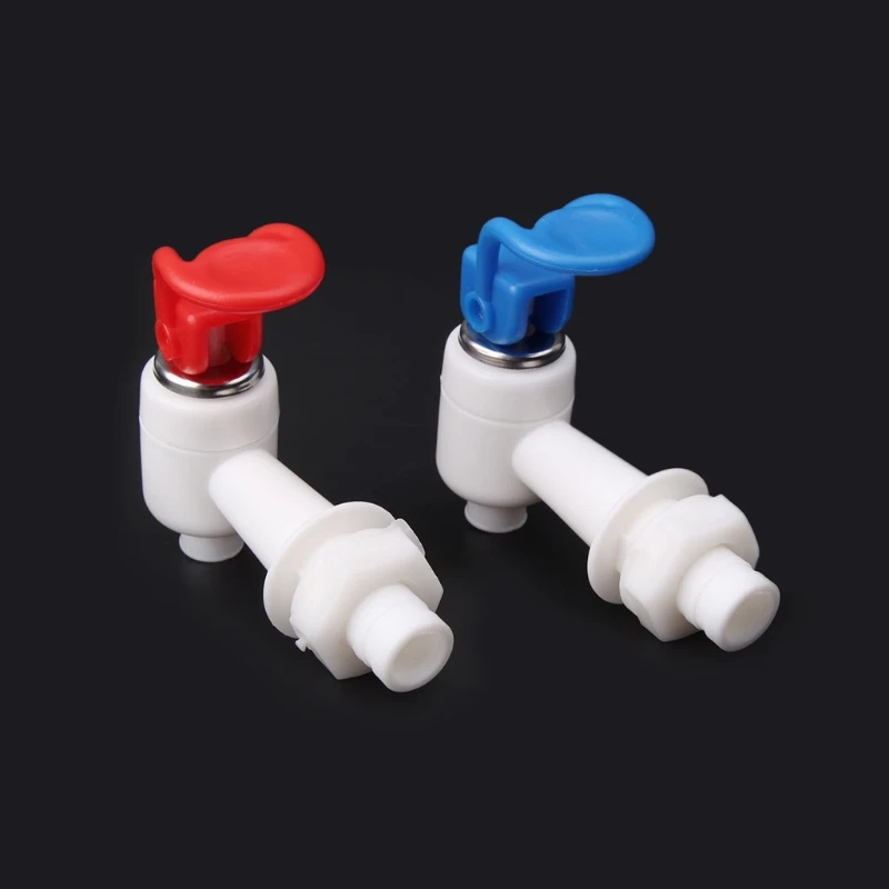 808F 2 Pcs Universal Size Push Plastic Type Faucet Tap Water Dispenser Replacement