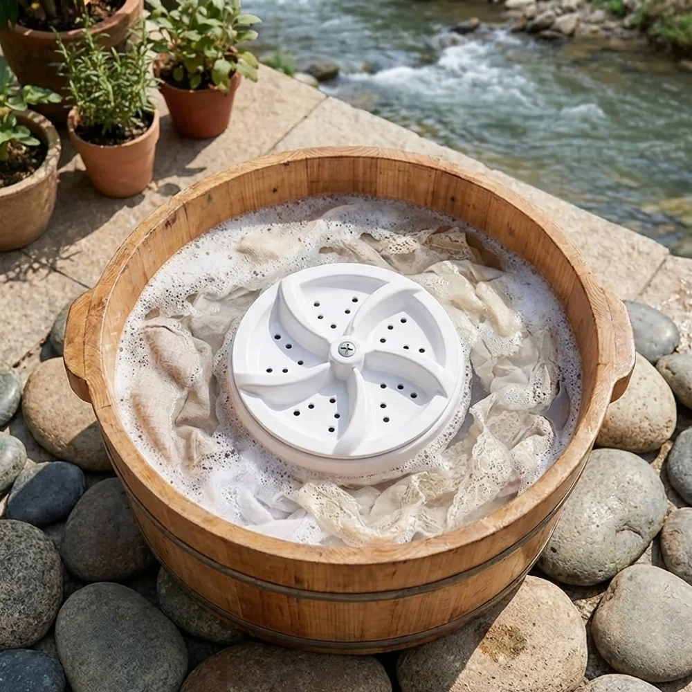 

Портативная мини-стиральная машина с USB-питанием, ультразвуковая, турбо-стирка, глубокая очистка, водонепроницаемая, для удаления загрязнений, для нижнего белья и носков