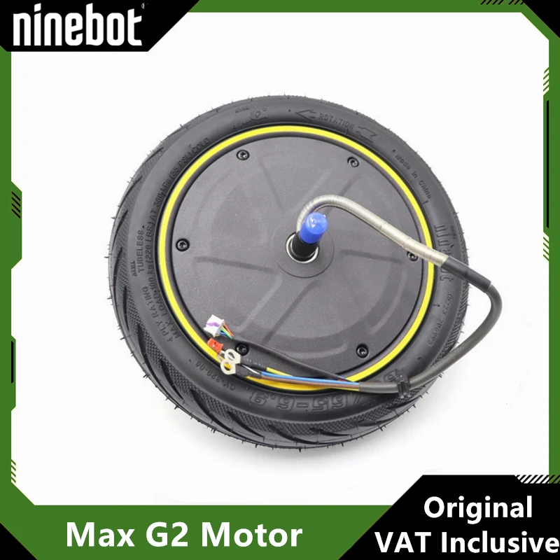 EU Stock Original Ninebot By Segway Max G2 Kickscooter 1000W Wheel Hub Motor Assembly Electric Scooter 60/65-6.9 Motor Accessory