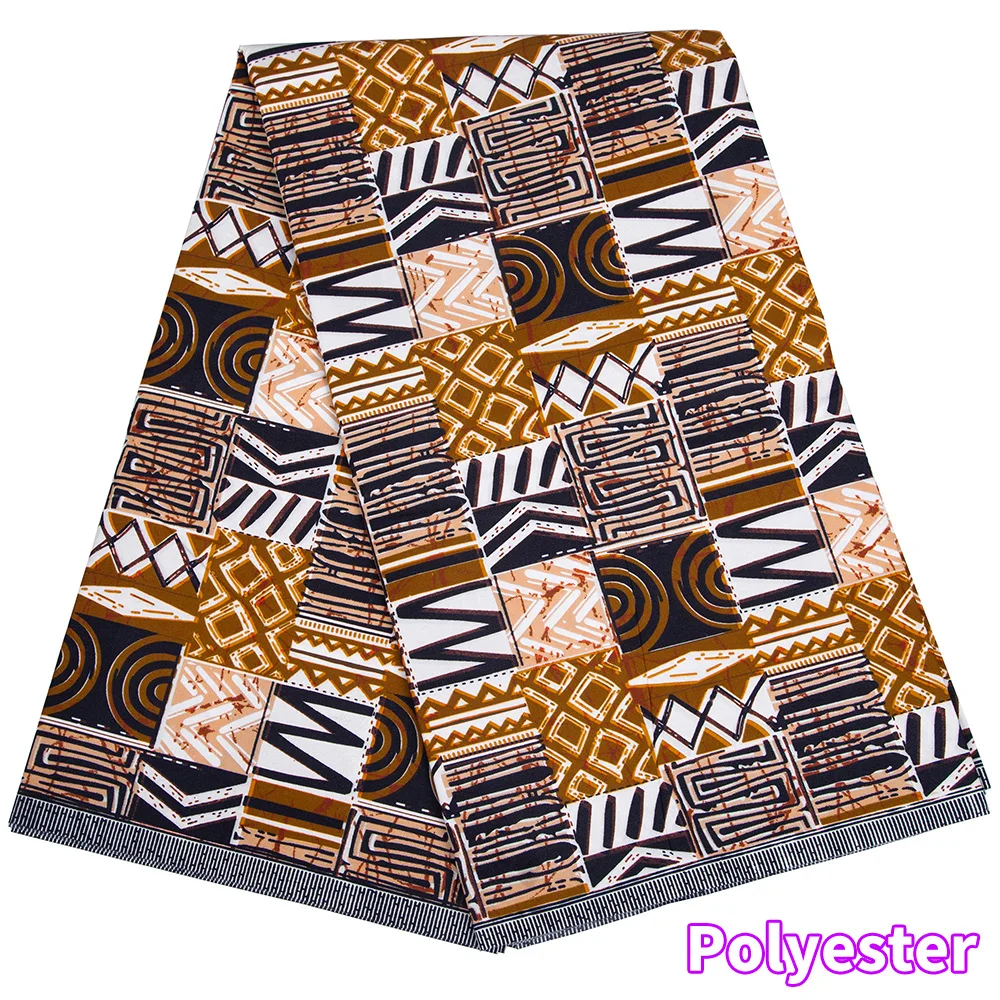 

2024 Veritablewax Ankara Africa Prints Batik Wax Fabric African Dress Craft DIY Sewing Textile Polyester Nigeria Tissu N-24