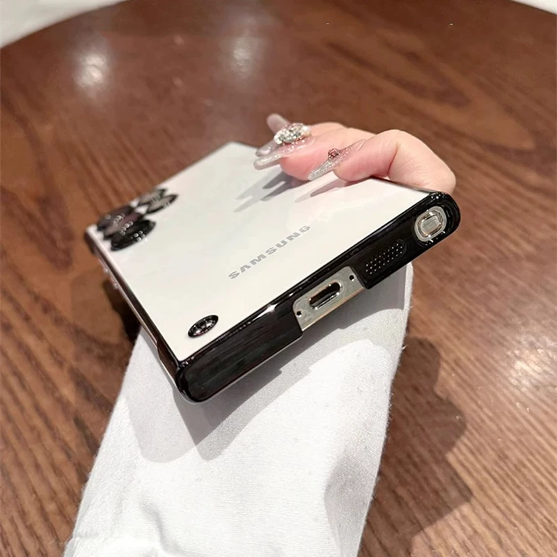 Luxury Plating Frameless Case For Samsung Galaxy S25 S24 Ultra S23 S22 Thin Transparent Camera Protection Shockproof Hard Cover - náhled 5