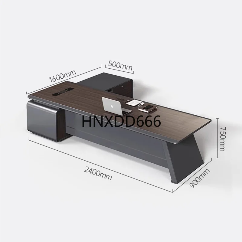 

Современный простой офисный стол, скандинавский комфорт, креативный босс, L-образный стол, офисная мебель для продвинутой комнаты, бюро De Travail FYOD