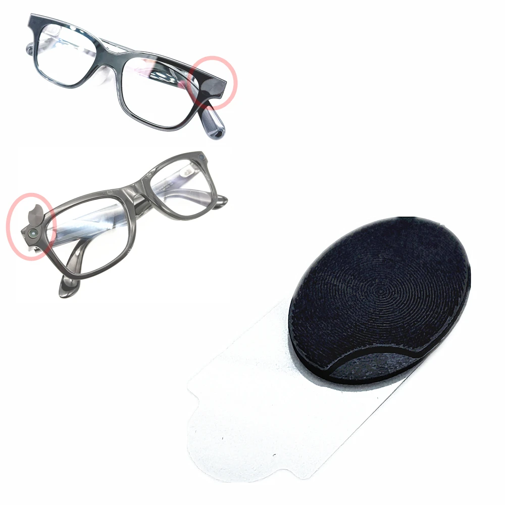Cubierta de lente de privacidad giratoria, bloqueador de cámara, pegatina protectora para gafas Meta Rayban, gafas Xiaomi Rokid