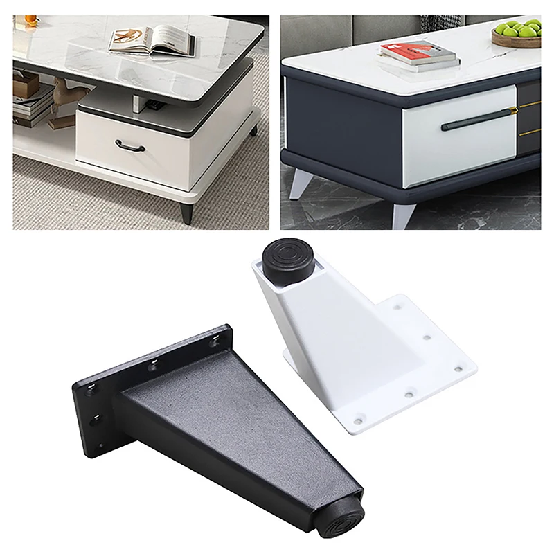 4PCS New Adjustable Metal Furniture Leg Sofa Bed TV Cabinet Legs Furniture Feet Thick Aluminum Alloy Table Cabinets Feet