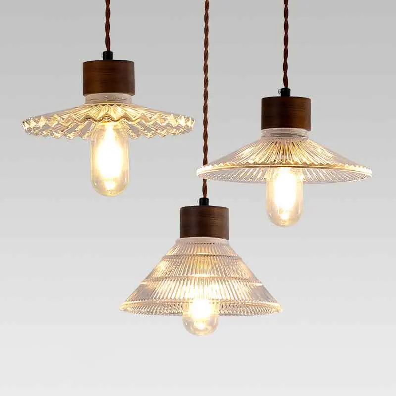 فن الديكور الزجاج قلادة ضوء LED أضواء الثريا لغرفة الطعام المطبخ مطعم قاعة غرفة نوم مُثبتة في السقف مصباح بريق