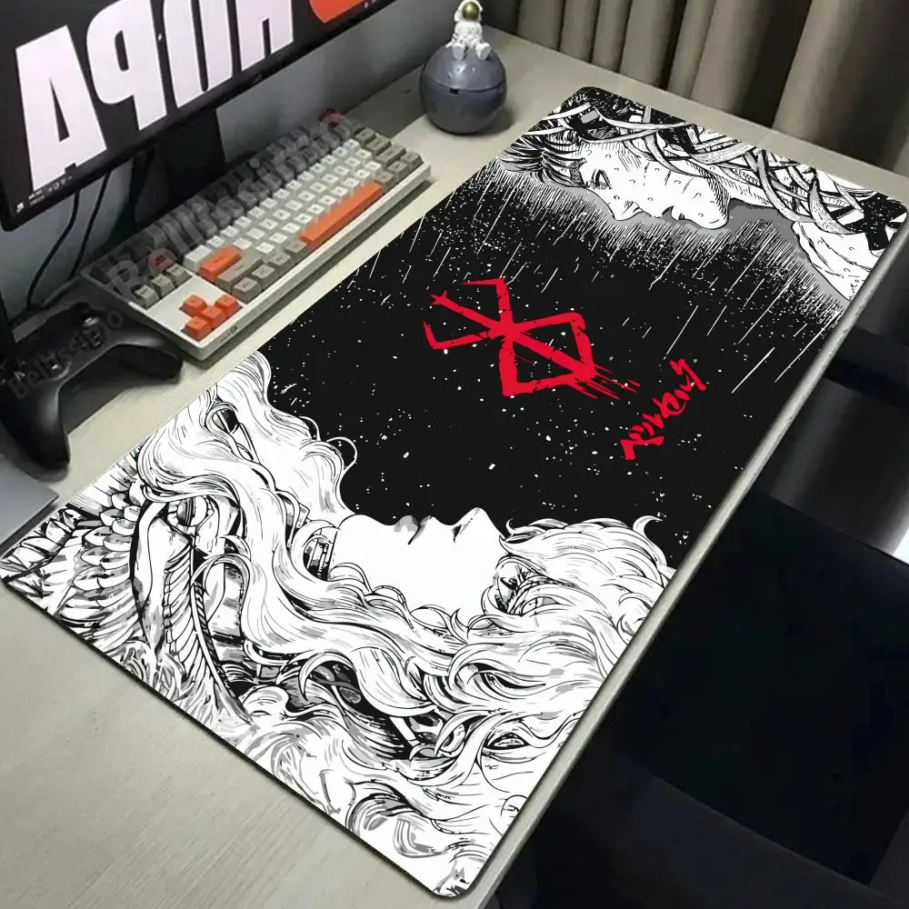 Mouse Berserk_Golden_Age Pad Non-Slip Holiday gifts PC gamers 900x400 XXL Rubber Edge Valorant locking Office gadgets Mousemat