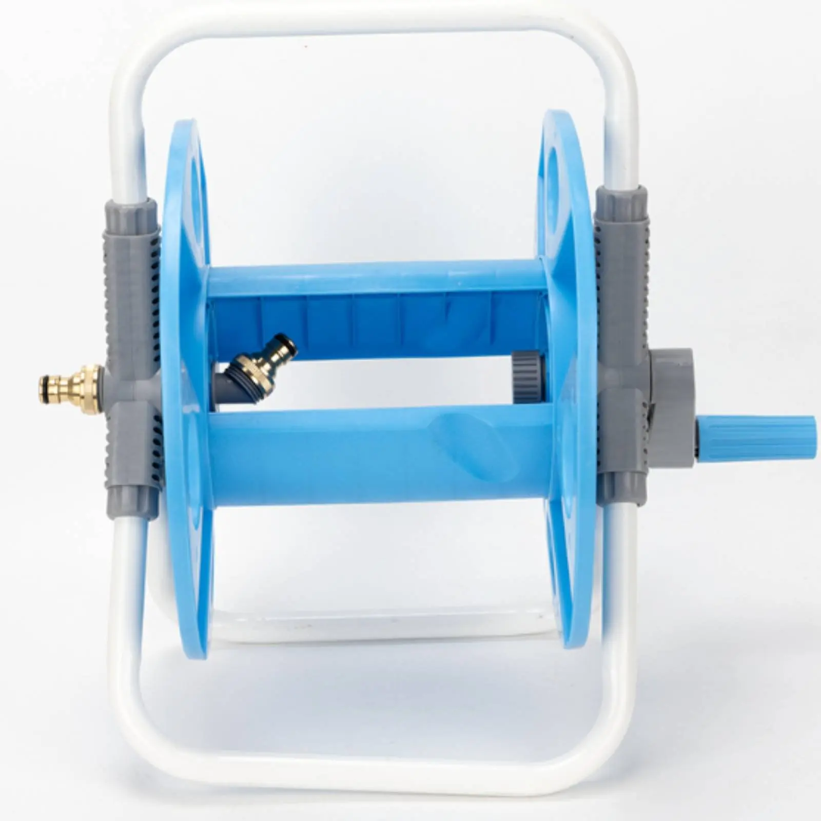 Garden Hose Reel Easy to Store Water Hose Holder Hand Crank Space-Saving for Car Wash