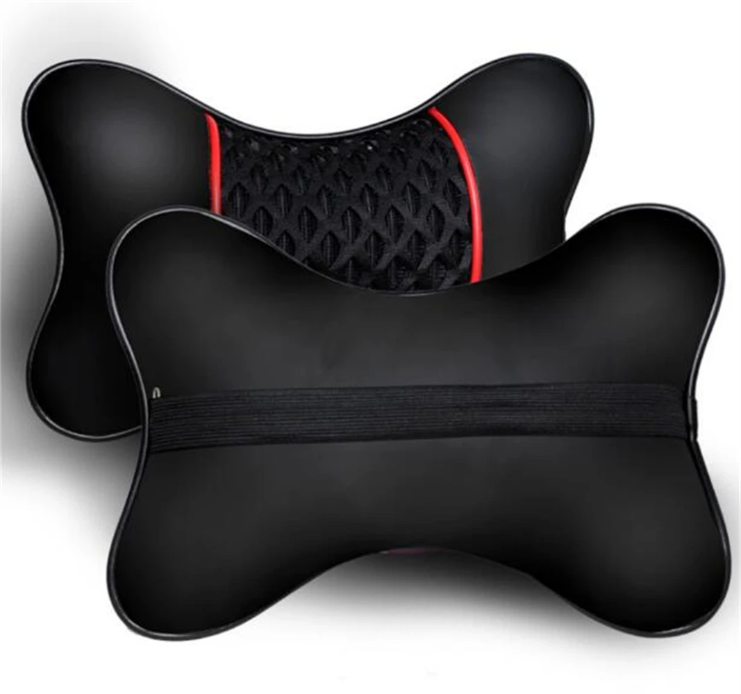 Car Seats Neck Pillow Breathable Auto Head Rest Cushion Relax Support Headrest Comfortable Soft Pillows