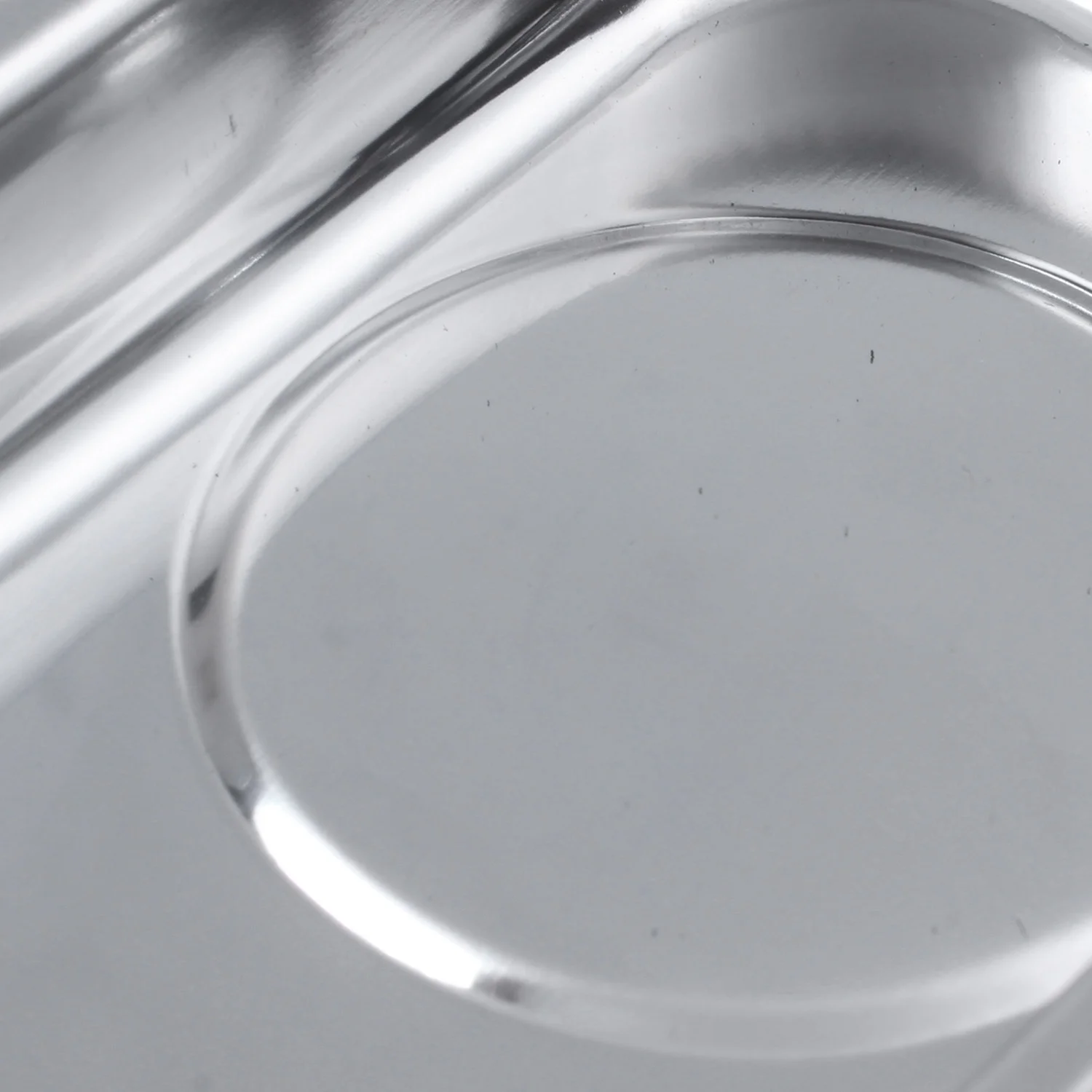 

ABZL Sucker Stainless Steel Square Stainless Steel Magnetic Tray Strong Permanent Magnet Bowl 150X65mm