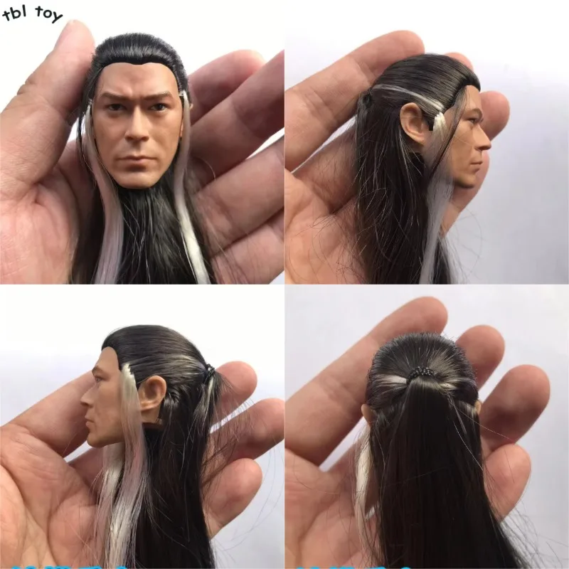 Ancient 1/6 Scale Yangguo Louis Koo Head Sculpt The Legend of Condor Hero for 12in Action Figure Collection Toy