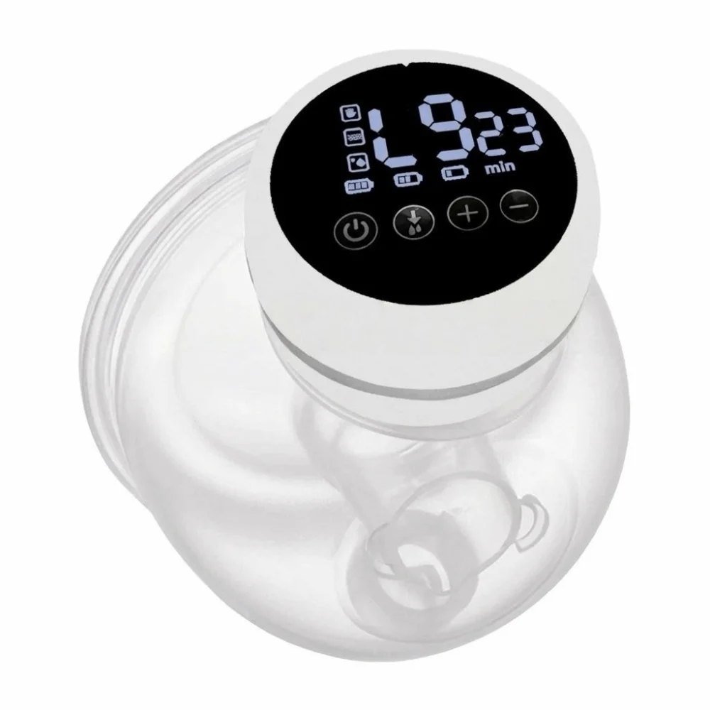 

180ML Capacity Electric Breast Pump High Suction Intelligent Integrated Hands Free Breast Pump Massage Painless