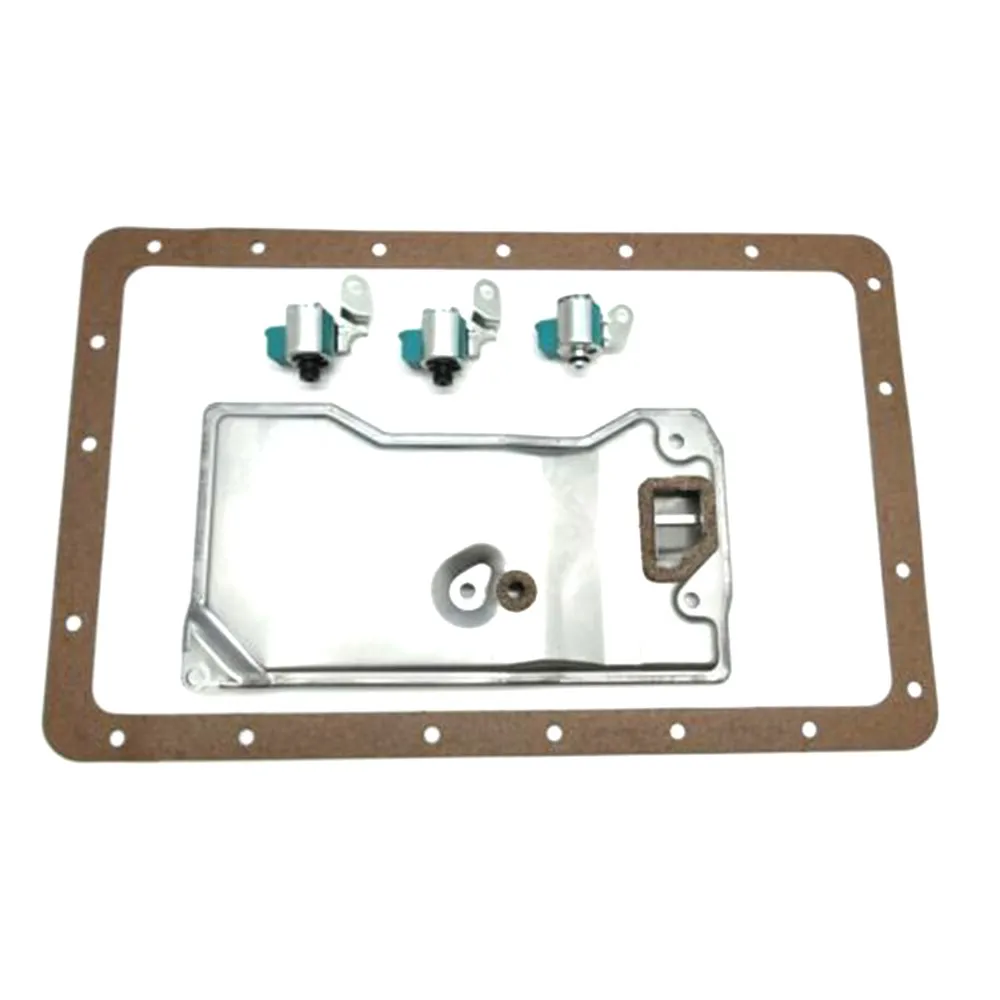 1Set AW4 Transmission Solenoid Service Filter Kit A340 TCC Lock Up Shift For Grand Cherokee Comanchee Wagoneer Solenoid Kit